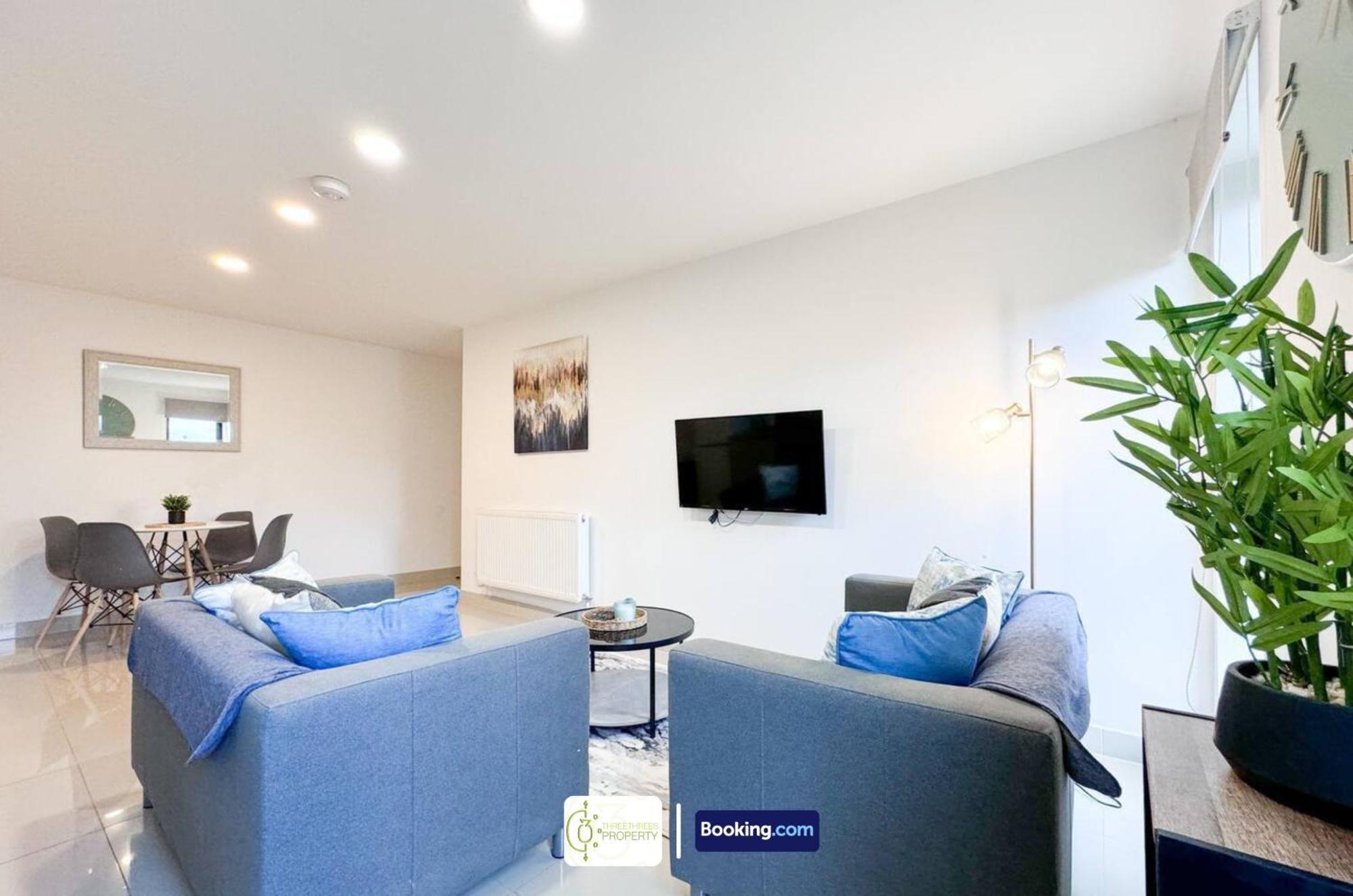 3 Bedroom Apt By Threethreethreesproperty Short Lets & Serviced Accommodation Leeds With Wi-Fi & Parking 外观 照片