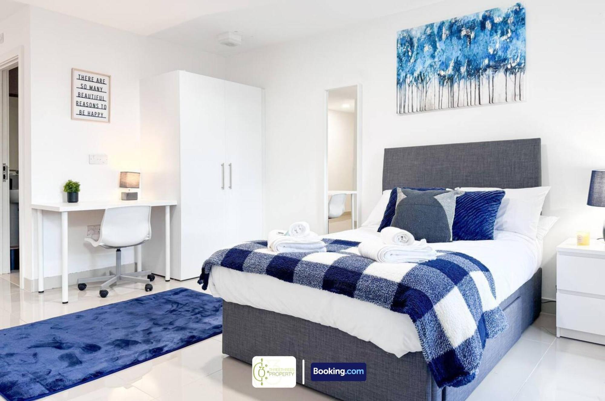 3 Bedroom Apt By Threethreethreesproperty Short Lets & Serviced Accommodation Leeds With Wi-Fi & Parking 外观 照片