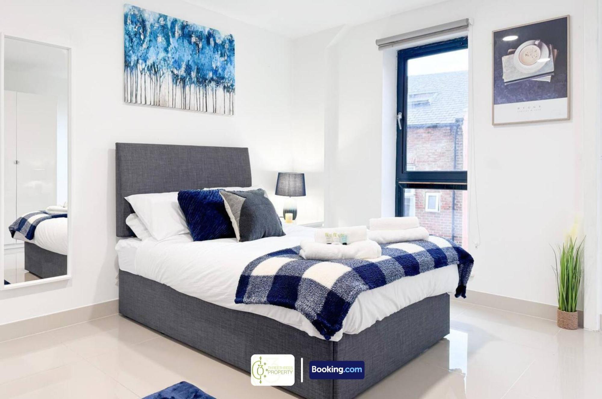 3 Bedroom Apt By Threethreethreesproperty Short Lets & Serviced Accommodation Leeds With Wi-Fi & Parking 外观 照片