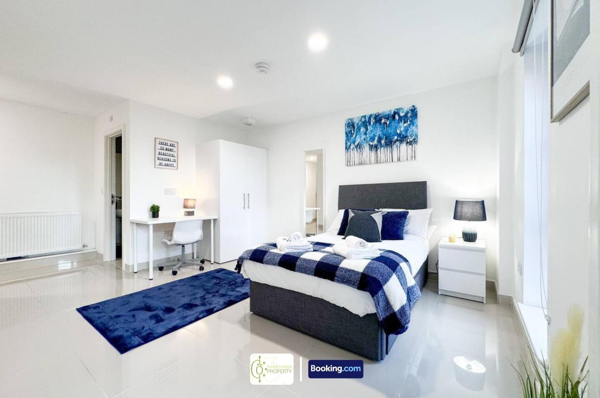 3 Bedroom Apt By Threethreethreesproperty Short Lets & Serviced Accommodation Leeds With Wi-Fi & Parking 外观 照片